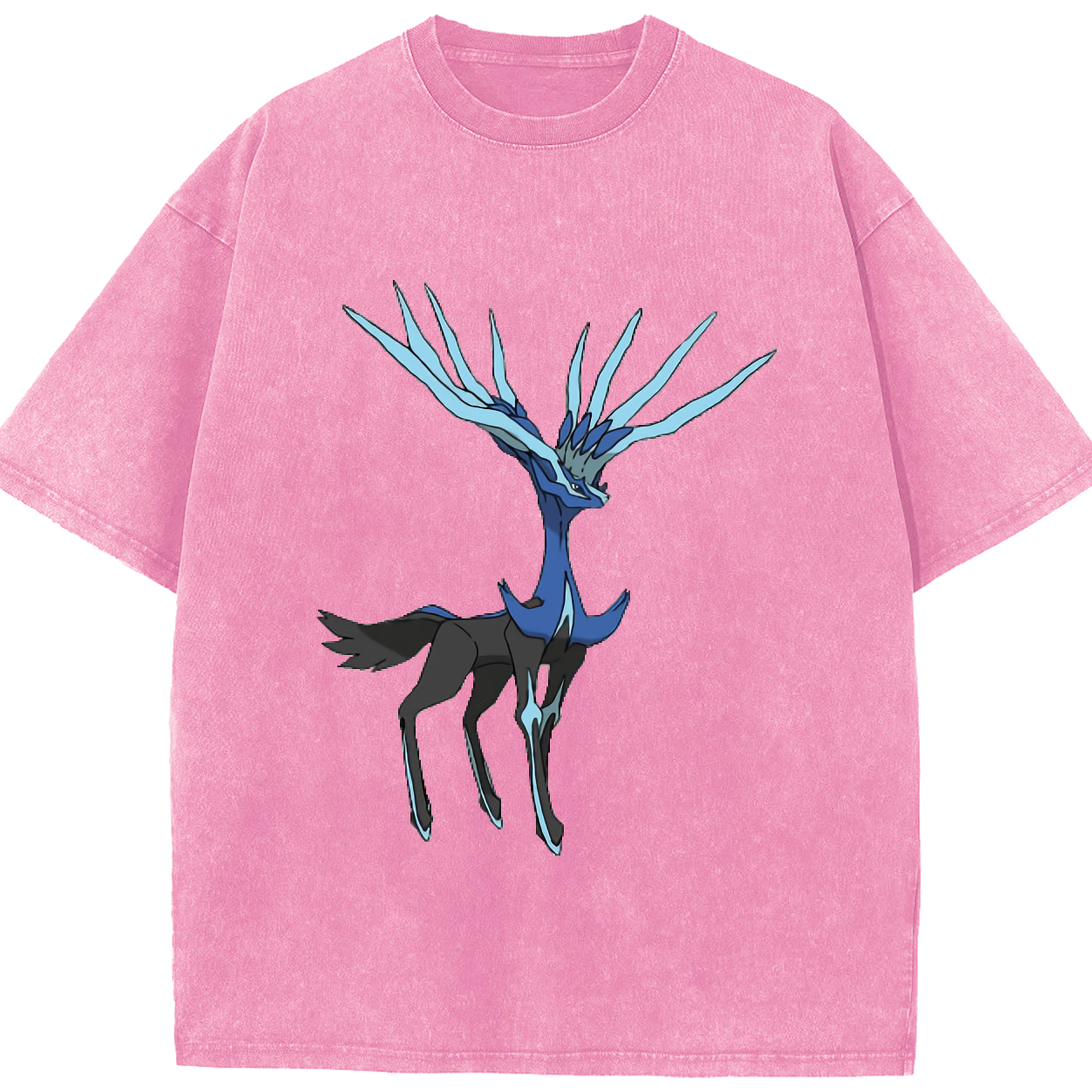 （画像用） ポケットモンスター Pokémon 綿100% ヴィンテージ風 半袖Tシャツ（フロントプリント）